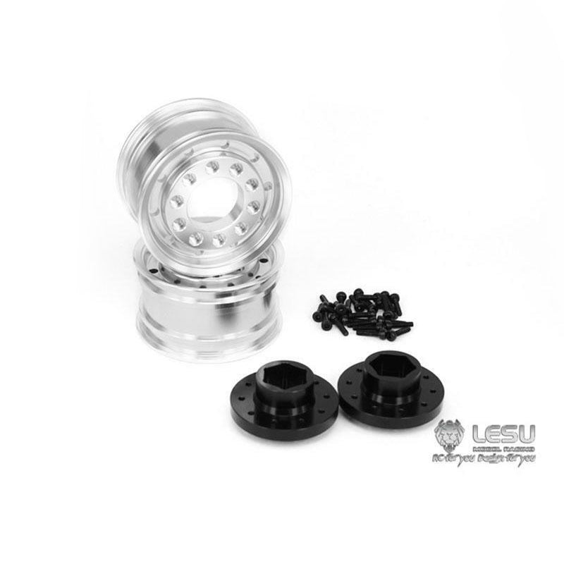 LESU Wheel Metal Hub Bearing Hexagon W/O Cup Suitable for 1/14 Scale RC Tractor Truck Radio Controlled Dumper Cars Model