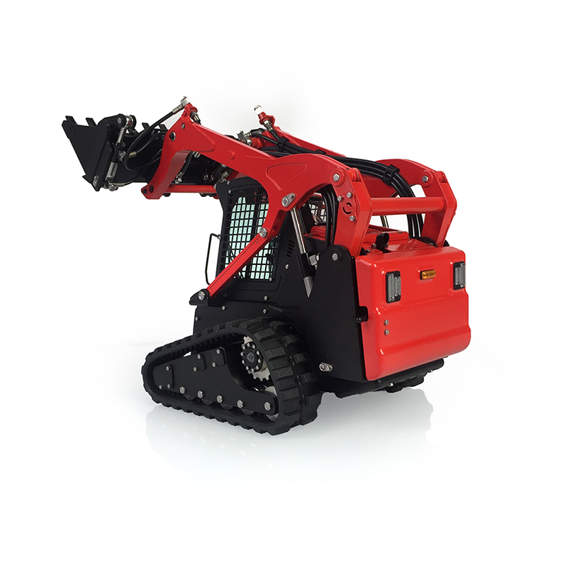 LESU Model 1/14 Scale Metal Radio Controlled Hydraulic Aoue-LT5 Tracked Skid-Steer Loader W/ Lights Replacements Accessories