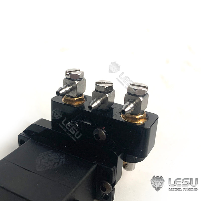 LESU Hydraulic System Switch Valve for DIY 1/14 RC Loader Excavator Construction Vehicles Trucks Car Parts