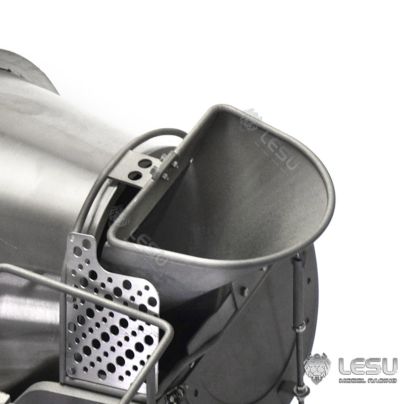 LESU Concrete Mixer Cement Bucket For 1/14 Hydraulic RC Mixer 6*6 Tractor Truck