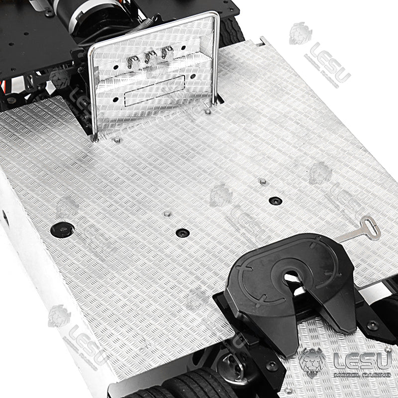 In Stock Metal 4*4 Chassis for 1/14 Scale Remote Controlled Tractor Truck Model Motor Servo ESC Light System DIY