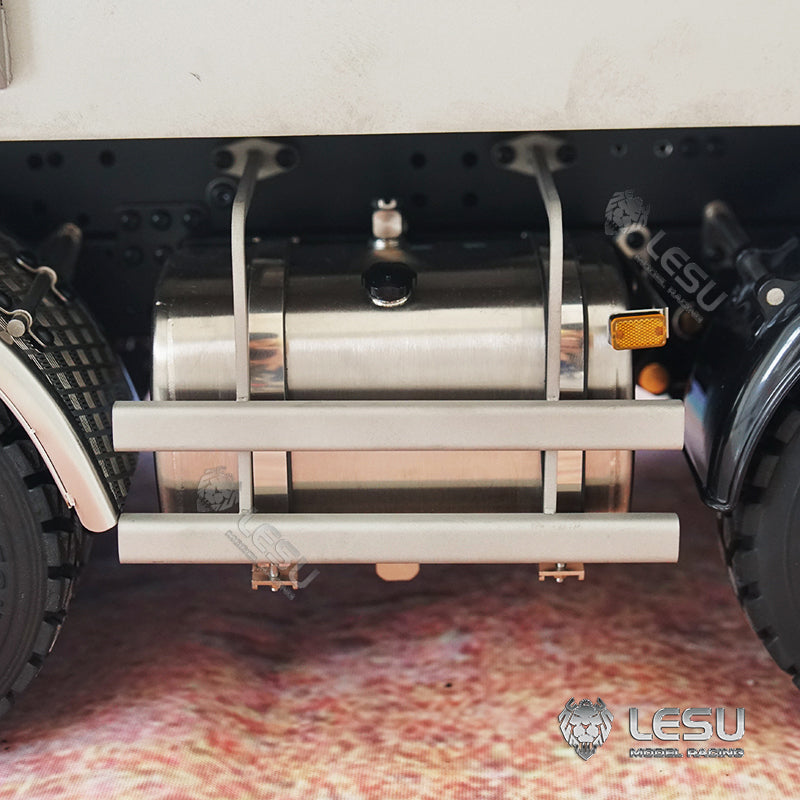 In Stock LESU 1/14 Scale 8*8 Metal Chassis TGS Hydraulic Dumper Truck Construction Vehicle W/ Light Sound System Motor ESC Servo Model