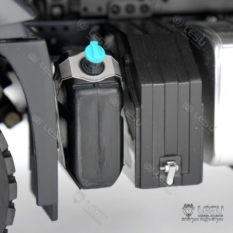 LESU 1/14 Remote Controlled 3363 3348 6*6 Dumper Truck Construction Vehicle Hydraulic System Motor Sound Light System Servo ESC