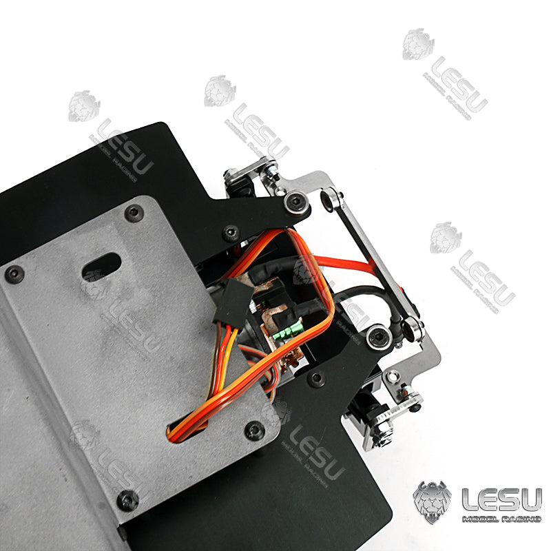 Metal 6*6 Chassis W/ Motor Servo for 1/14 FH16 Tractor Truck Model W/O ESC Sound Light System Radio Controller Battery