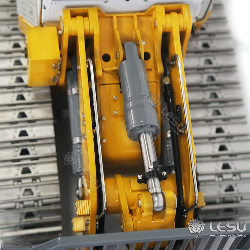 LESU 1/14 Metal Hydraulic Tracked RC Painting Loader W/ Battery PL18EV LITE Ripper Light Sound 4CH Valve Motor Servo ESC Decals