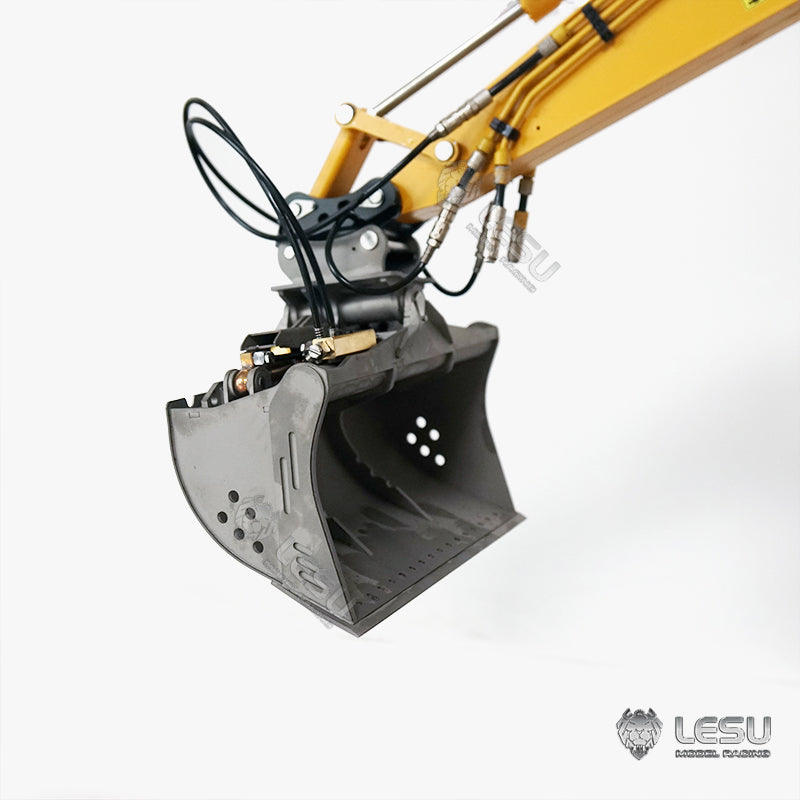 LESU Assembled Aoue ET26L 1/14 3 Arms Metal Hydraulic RC Excavator GPS Digger Model Car W/ Motor Servo GPS Upgrade accessories
