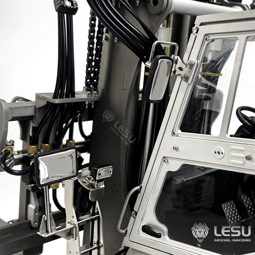 LESU 1/14 Heavy RC Hydraulic Forklift LDH160 Radio Control Truck Model Aoue-LD160S W/ Wooden Pallet Support Light Sound ESC Motor