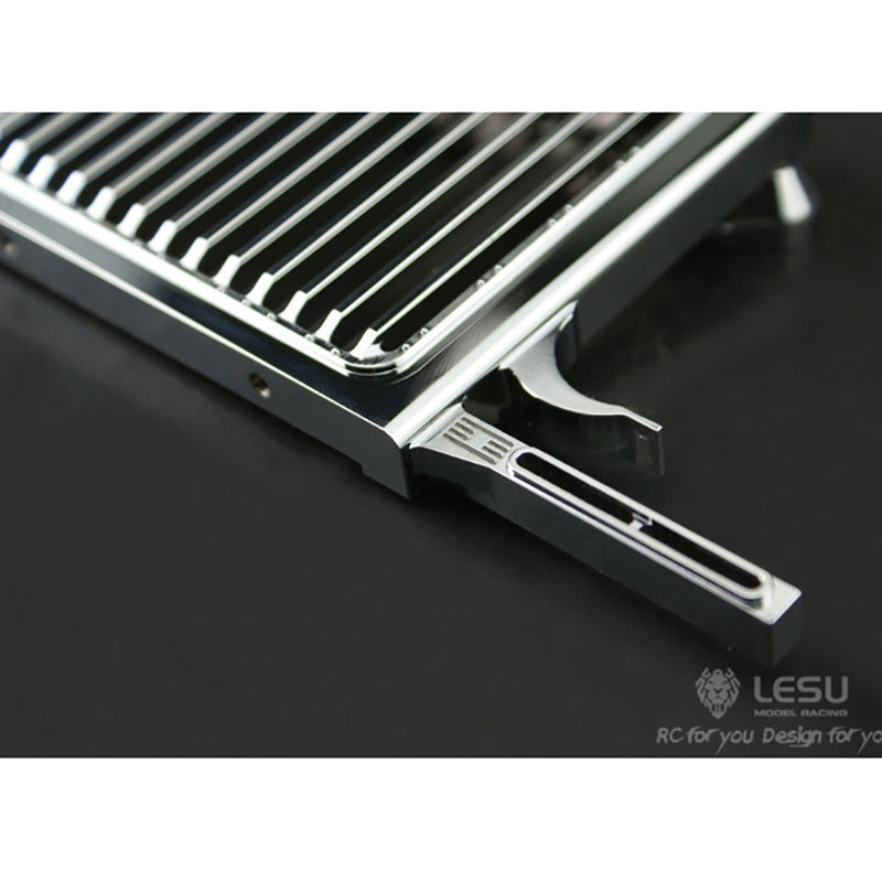 US STOCK LESU Metal Front Net Bumper for Tamiya King RC 1/14 Tractor Truck Car DIY Radio Control Construction Car Model Accessories