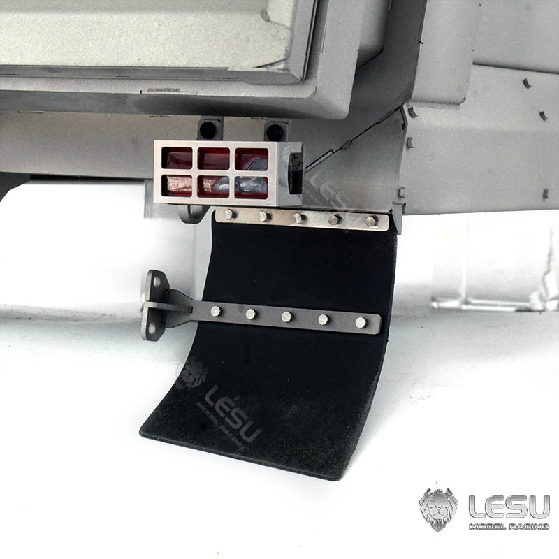 LESU 1/14 8*8 Tipper Metal Bucket Front Cylinder For 1/14 Tamiya Dumper Truck Tractor RC Car
