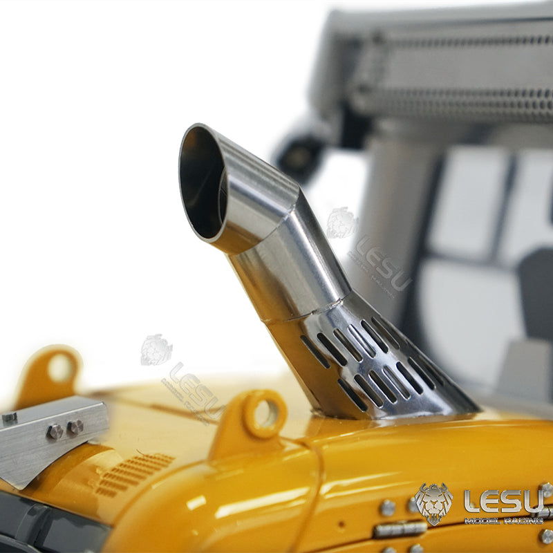 LESU 1/14 Metal Hydraulic Tracked RC Painting Loader W/ Battery PL18EV LITE Ripper 4CH Valve Servo ESC Decals Light Sound Motor