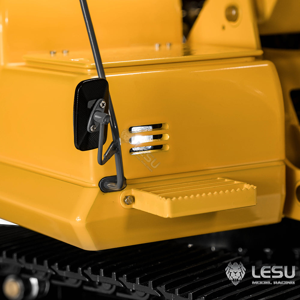 1/14 LESU Hydraulic RC Tracked Excavator AC360 Metal Electric Digger Painted Assembled Motor Light System