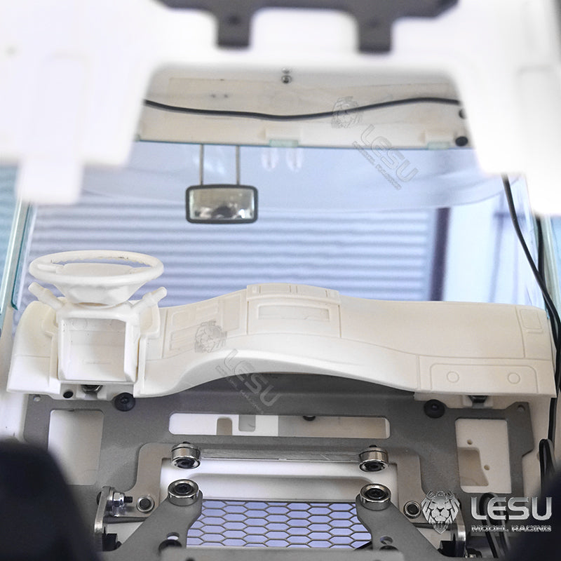 LESU Plastic Cabin Shell Cabin Rack Suitable for 1/14 RC VM Radio Control Tractor Truck Tipper Dumper DIY Car Vehicle Model