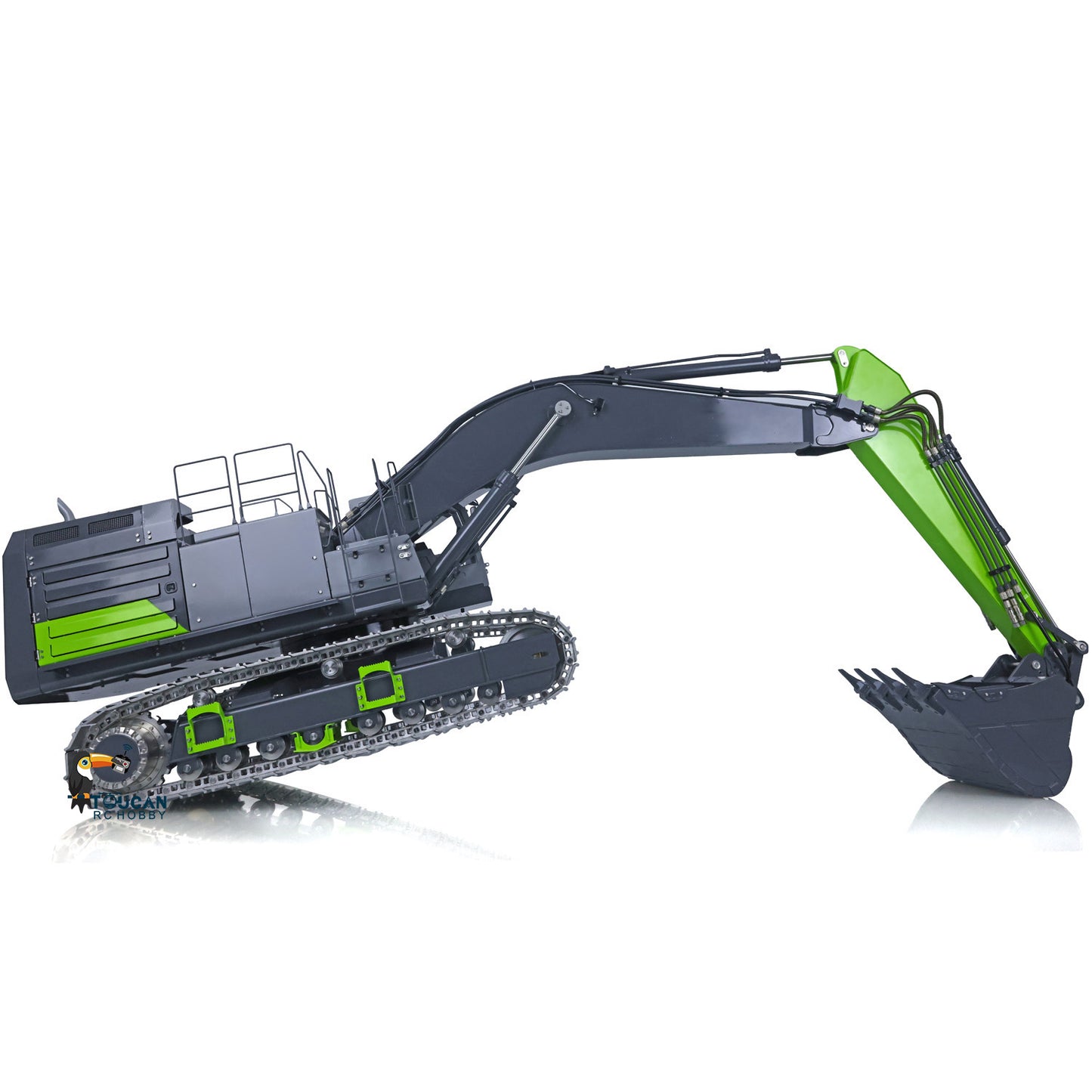 LESU 1/14 RC Hydraulic Excavator C374F Remote Controlled Heavy Digger Machine Sound Smoke Light LCD Screen 6CH Valve Motor ESC