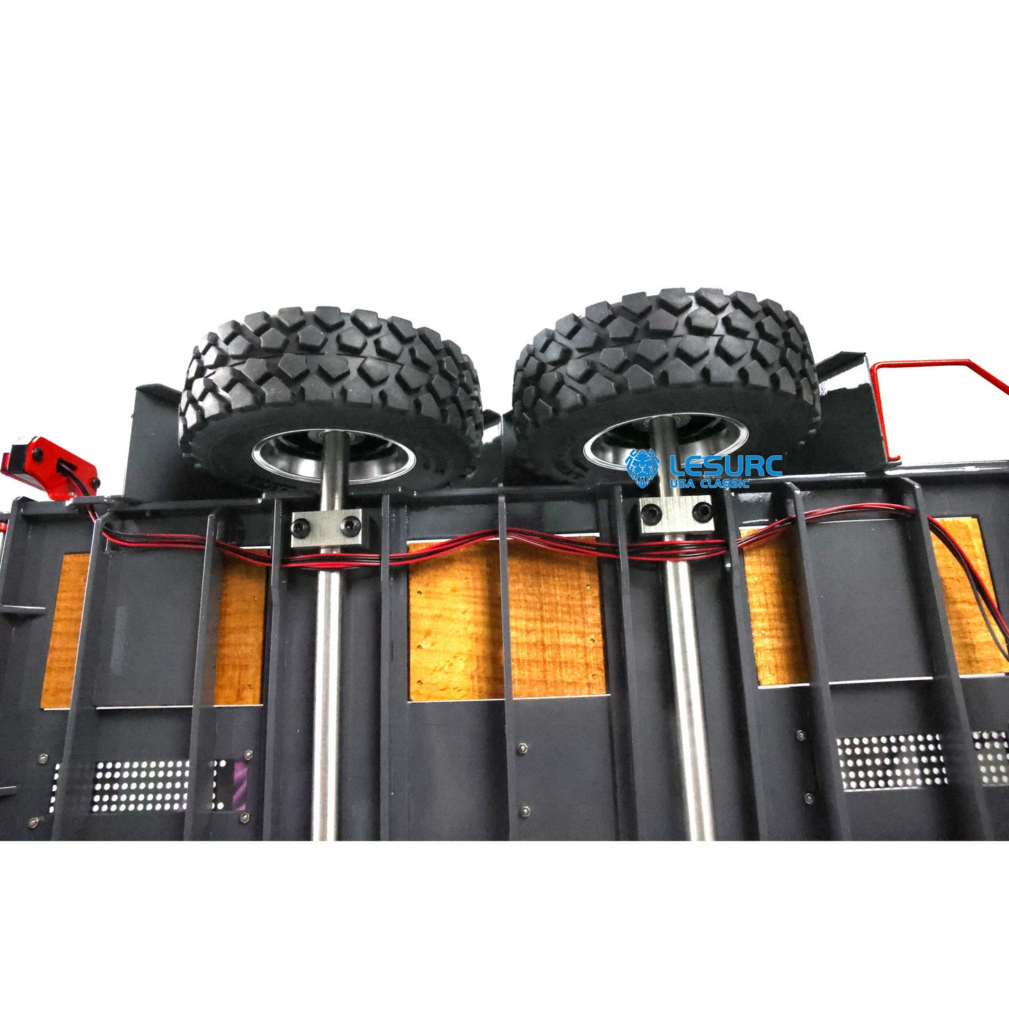 LESU 1/14 Scale Aoue LT5H Wheeled Skid-Steer Remote Control Hydraulic Loader Model Sound Lights System W/O Controller Charger