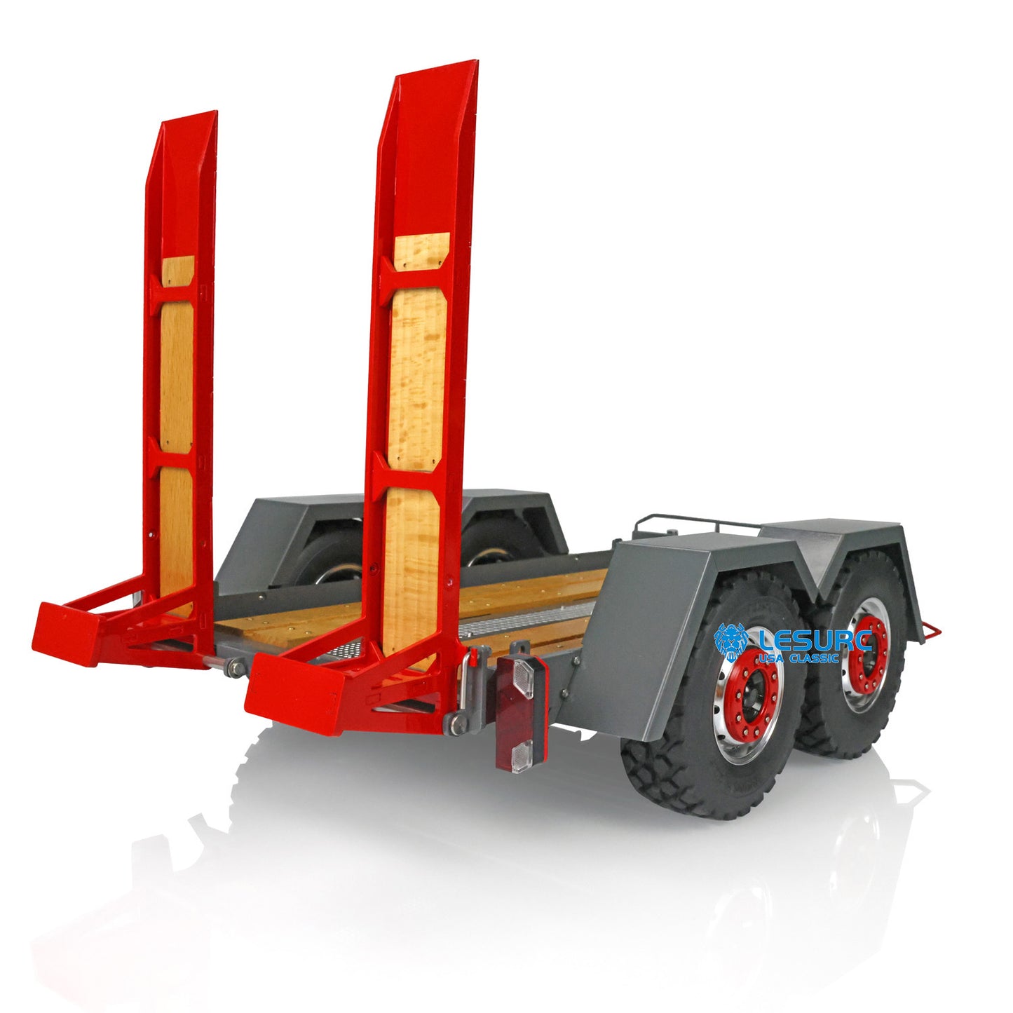LESU 1/14 Scale Aoue LT5H Wheeled Skid-Steer Remote Control Hydraulic Loader Model Sound Lights System W/O Controller Charger