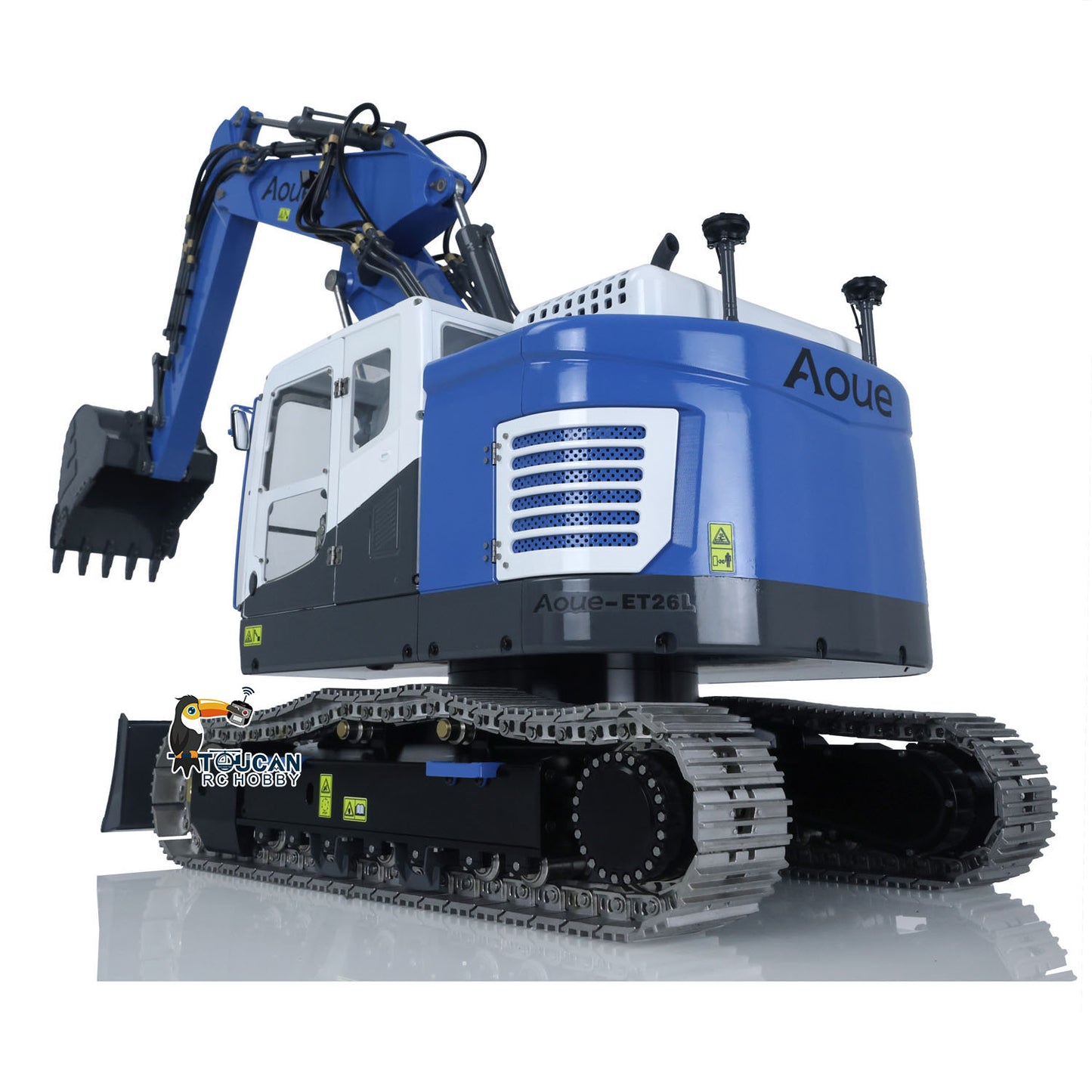 LESU 1/14 Metal RC Hydraulic Excavator Digger RTR Aoue ET26L PL18EV Radio B0012 Cars W/ Motor Servo ESC Driver Battery Charger