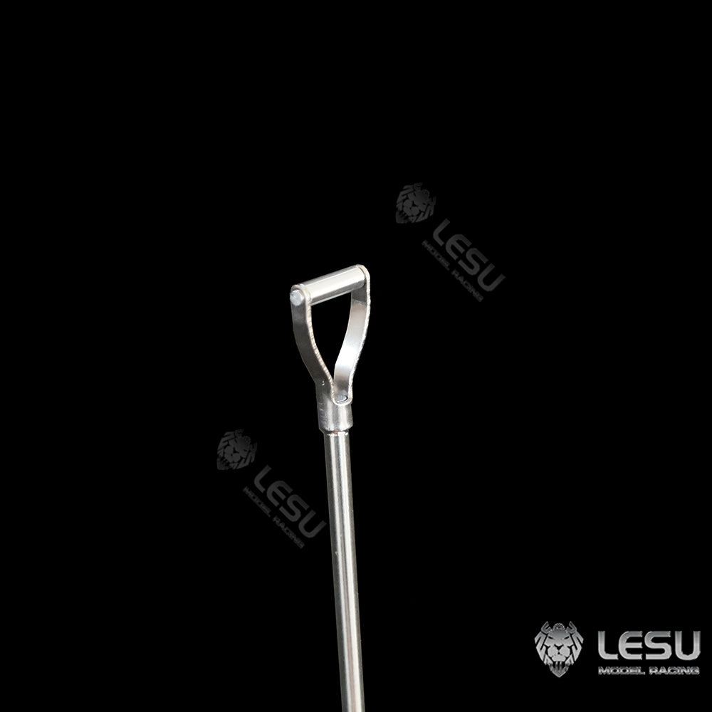 LESU 1/14 Metal Spare Parts Simulated Square Spade Suitable for RC Trucks Dumper Construction Vehicles Model DIY Accessory