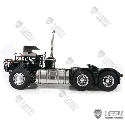 Metal 6*6 Chassis W/ Motor Servo for 1/14 FH16 Tractor Truck Model W/O ESC Sound Light System Radio Controller Battery