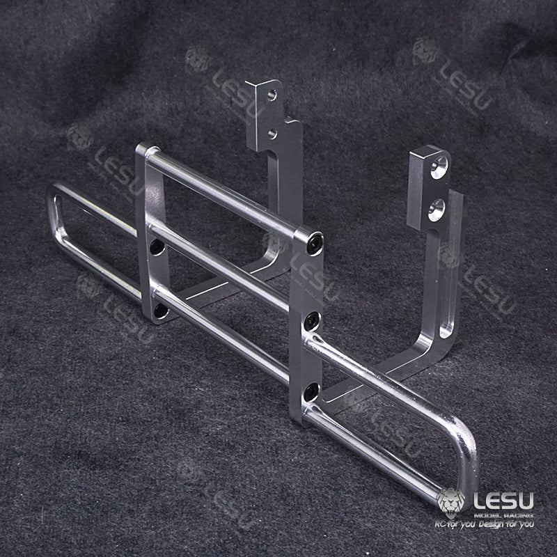 LESU Metal Spare Part Front Bumper Suitable for RC 1/14 Tractor Truck Model Radio Controlled R470 R620 DIY Cars Accessory