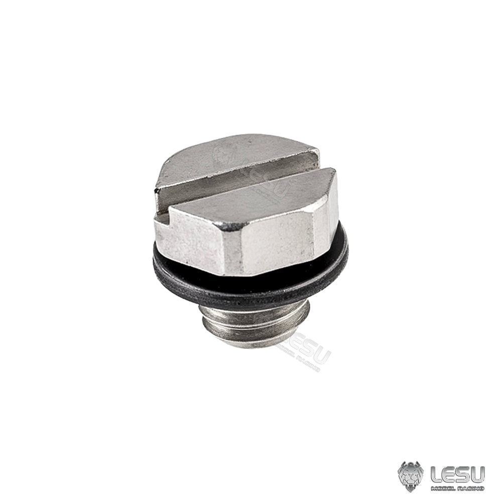 LESU Metal M3 Oil Nozzle Plug for DIY 1/14 Remote Control Hydraulic Loader RC Excavator Digger Dumper Tipper Model Car Forklift