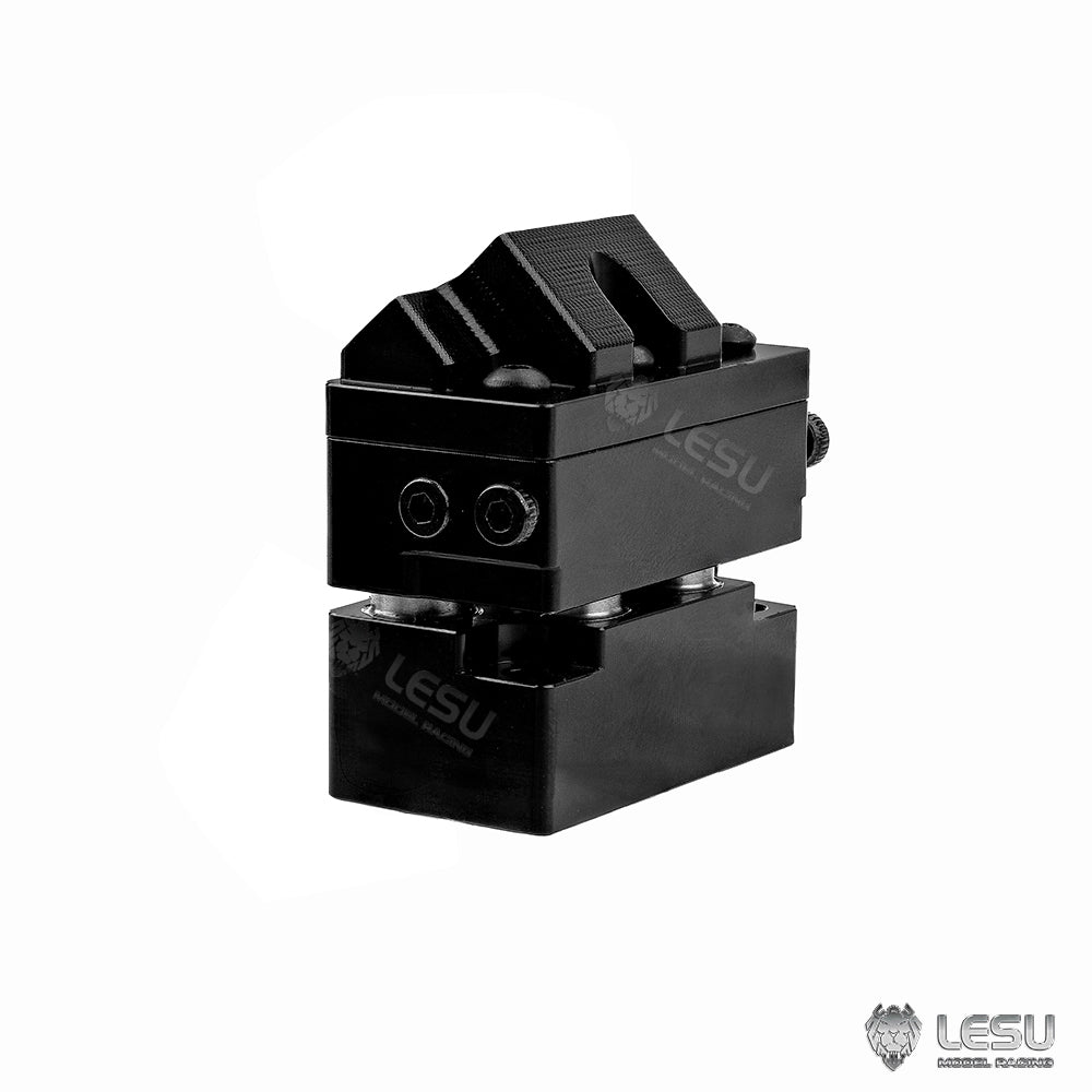LESU Metal Hydraulic Nozzle Unit of Quick Coupler 1/14 RC Excavator Aoue LR960 Metal Part DIY Hobby Toy Models Accessories