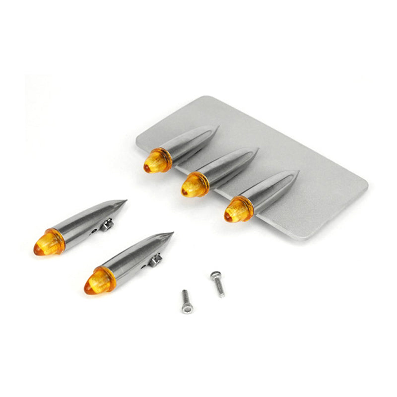 US STOCK LESU 3MM Metal Lamp Cup B for 1/14 TAMIYA RC Tractor Truck Radio Control Vehicle Model King Spare Accessories