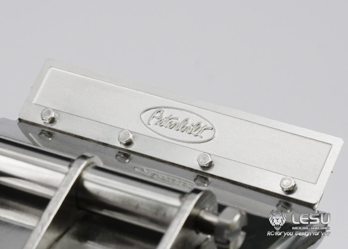 ??????US STOCK LESU Metal Mud Guard Fenders W/ logo Accessory for TAMIYA Radio Controlled 1/14 Scale Radio Controlled King RC Tractor Truck Parts