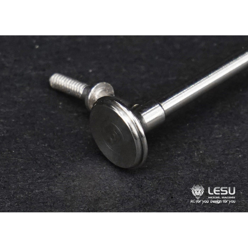 US STOCK US STOCK LESU Stainless Steel Whistle Horn DIY Accessory Suitable for TAMIYA 1/14 RC Radio Control Tractor American Truck Part