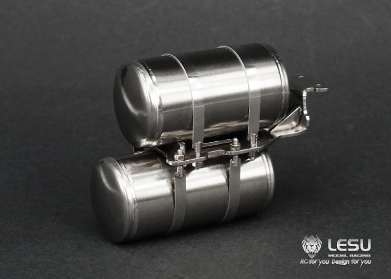 US STOCK LESU 1/14 Scale Metal Air Tank Simulated Suitable for TAMIYA RC DIY 3348 Truck Radio Controlled Dumper Model Car Spare Parts