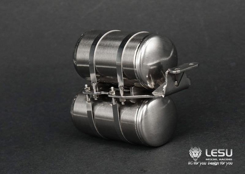 US STOCK LESU 1/14 Scale Metal Air Tank Simulated Suitable for TAMIYA RC DIY 3348 Truck Radio Controlled Dumper Model Car Spare Parts