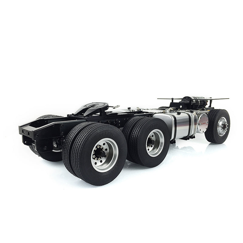 LESU 1/14 RC Model 6*6 Metal Chassis 2Speed Gearbox 540 Motor for TAMIYA DIY Model Tractor Truck Dumper
