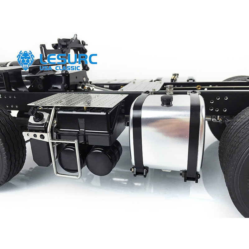LESU 6x6/6x4 Metal Chassis 20130016-A/B with 2 Speed Transmission for 1/14 DIY TAMIYA 3363 1851 Tractor Truck Model Spare Part
