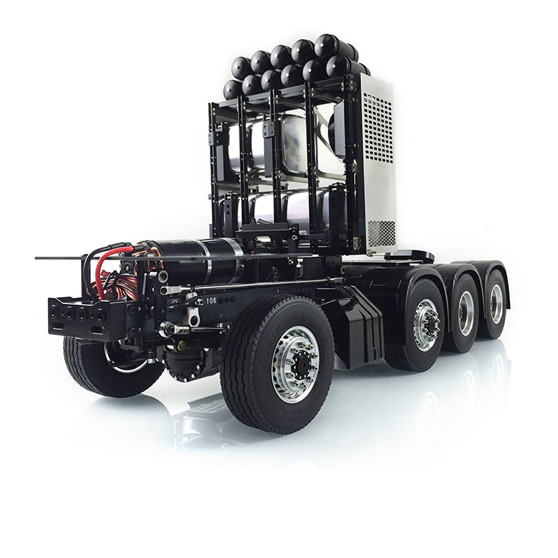 1/14 LESU 8*8 2 Speed Heavy-duty Metal Chassis Radio Control Tractor Truck 3363 1851 DIY Car Model W/ Equipment Motor Servo