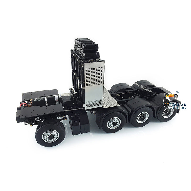 1/14 LESU 8*8 2 Speed Heavy-duty Metal Chassis Radio Control Tractor Truck 3363 1851 DIY Car Model W/ Equipment Motor Servo