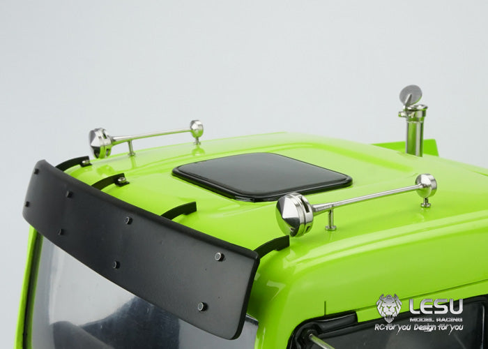 In Stock LESU 8*8 Front Hydraulic System Dumper Truck Remote Controlled Tipper for 1/14 Model Metal Chassis Motor Servo Sound Light