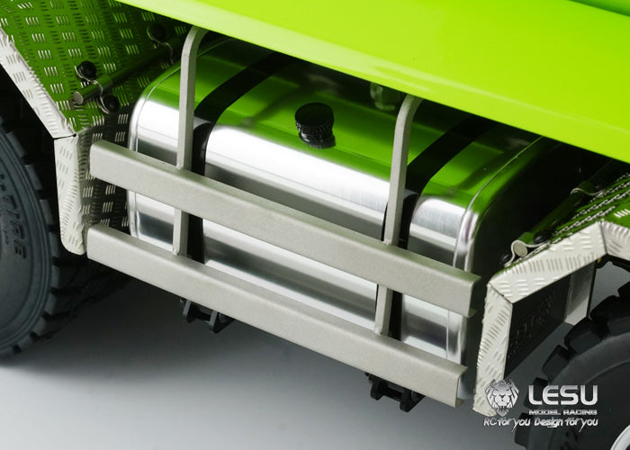 In Stock LESU 8*8 Front Hydraulic System Dumper Truck Remote Controlled Tipper for 1/14 Model Metal Chassis Motor Servo Sound Light
