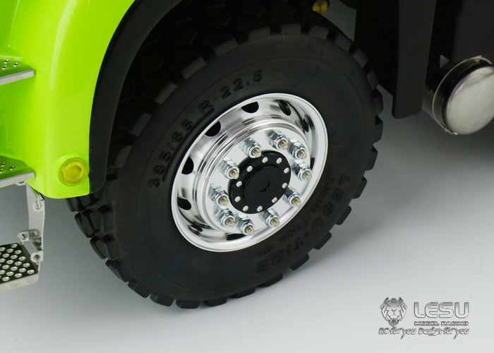 In Stock LESU 8*8 Front Hydraulic System Dumper Truck Remote Controlled Tipper for 1/14 Model Metal Chassis Motor Servo Sound Light