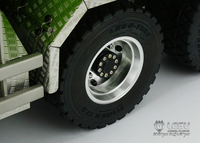 In Stock LESU 8*8 Front Hydraulic System Dumper Truck Remote Controlled Tipper for 1/14 Model Metal Chassis Motor Servo Sound Light