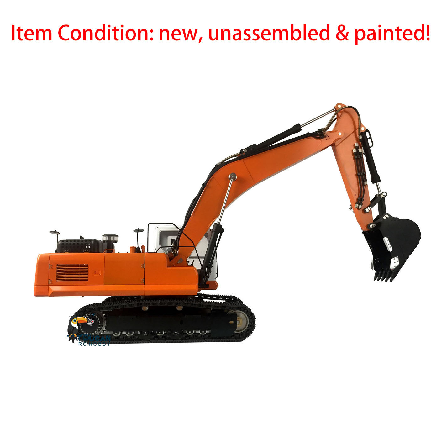 LESU RC 1/14 PC360 Metal Hydraulic Excavator Tracks Radio Painted Model KIT W/ Transmitter Motor Servo ESC Optional Accessories