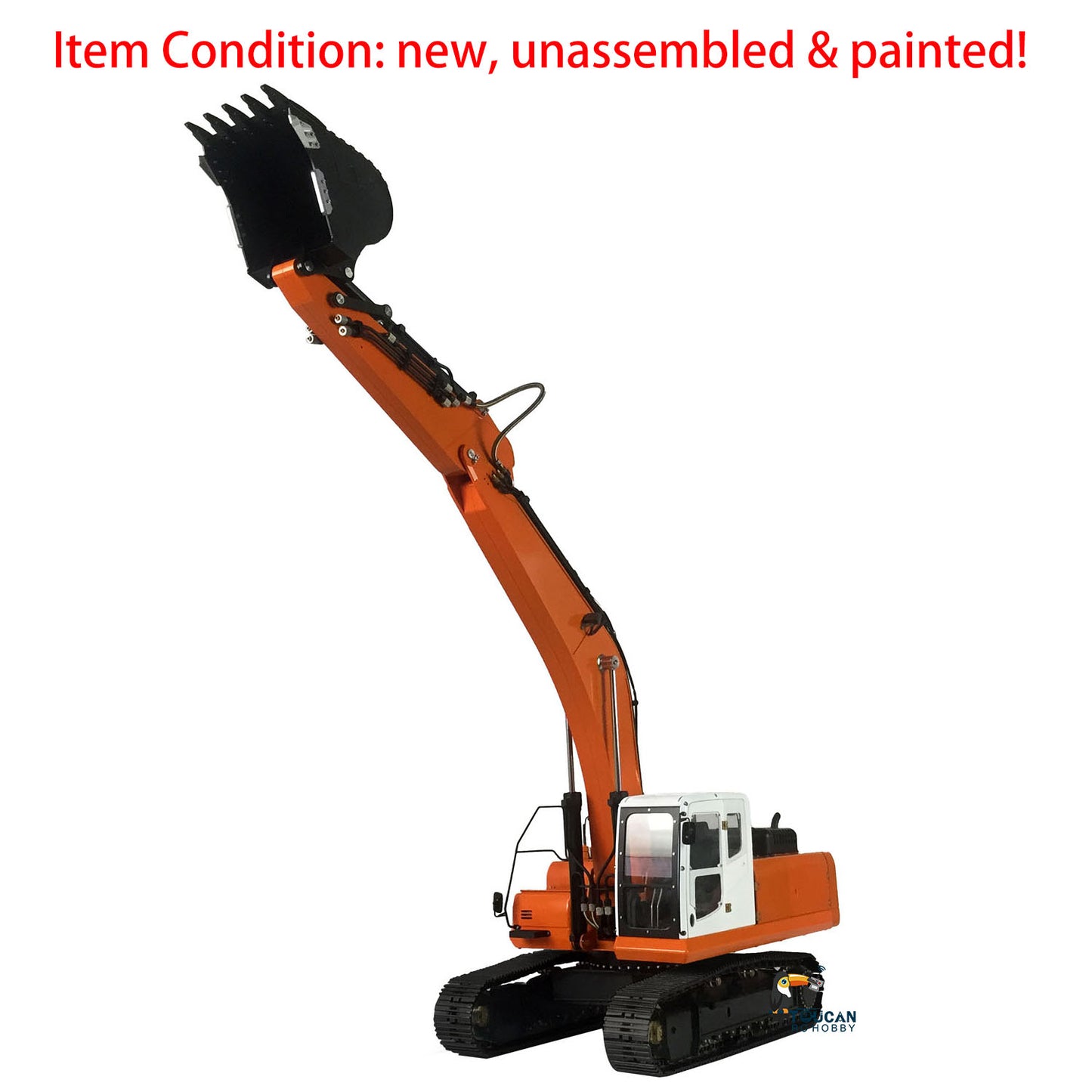 LESU RC 1/14 PC360 Metal Hydraulic Excavator Tracks Radio Painted Model KIT W/ Transmitter Motor Servo ESC Optional Accessories
