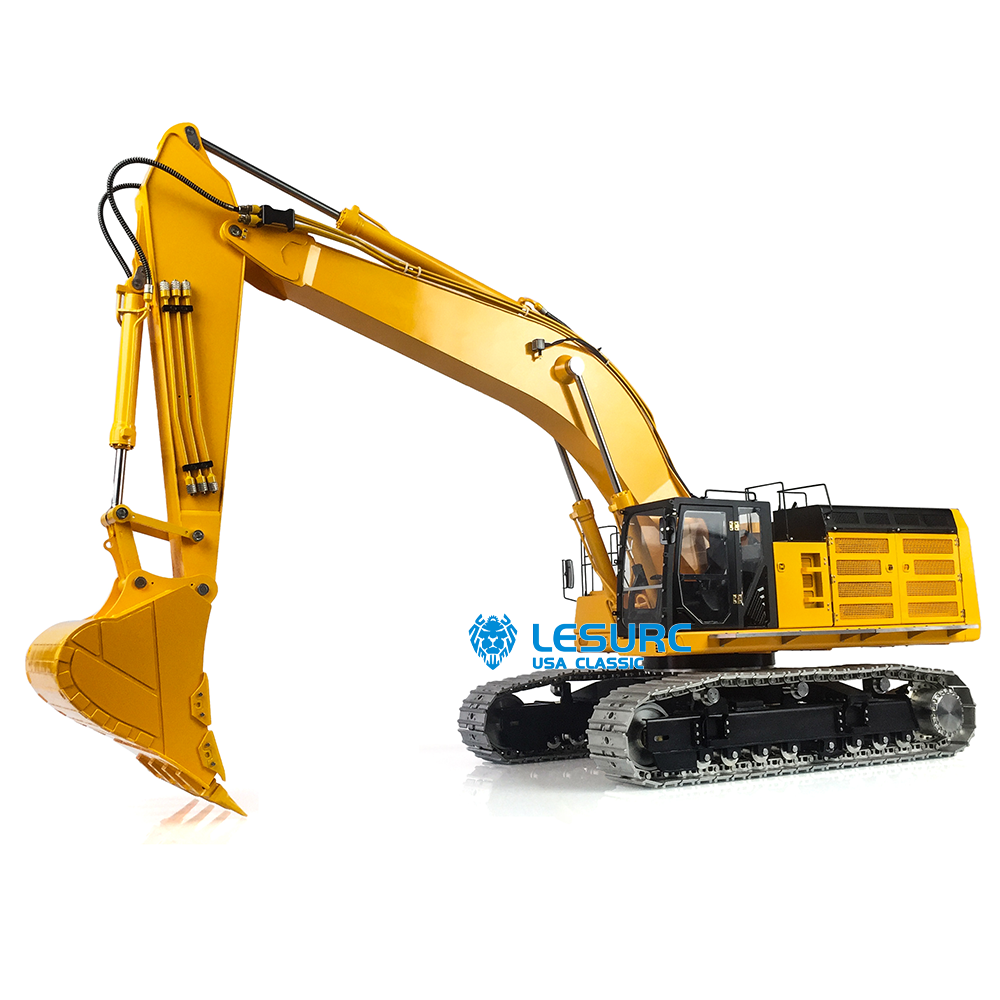 LESU 1/14 Hydraulic RC Excavator 374 C374F Finished Radio Controlled Digger Heavy Machine Construction Car PL18EV LITE Battery