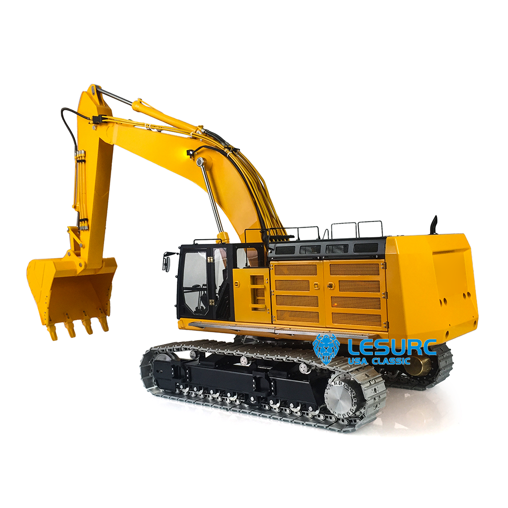 LESU 1/14 Hydraulic RC Excavator 374 C374F Finished Radio Controlled Digger Heavy Machine Construction Car PL18EV LITE Battery
