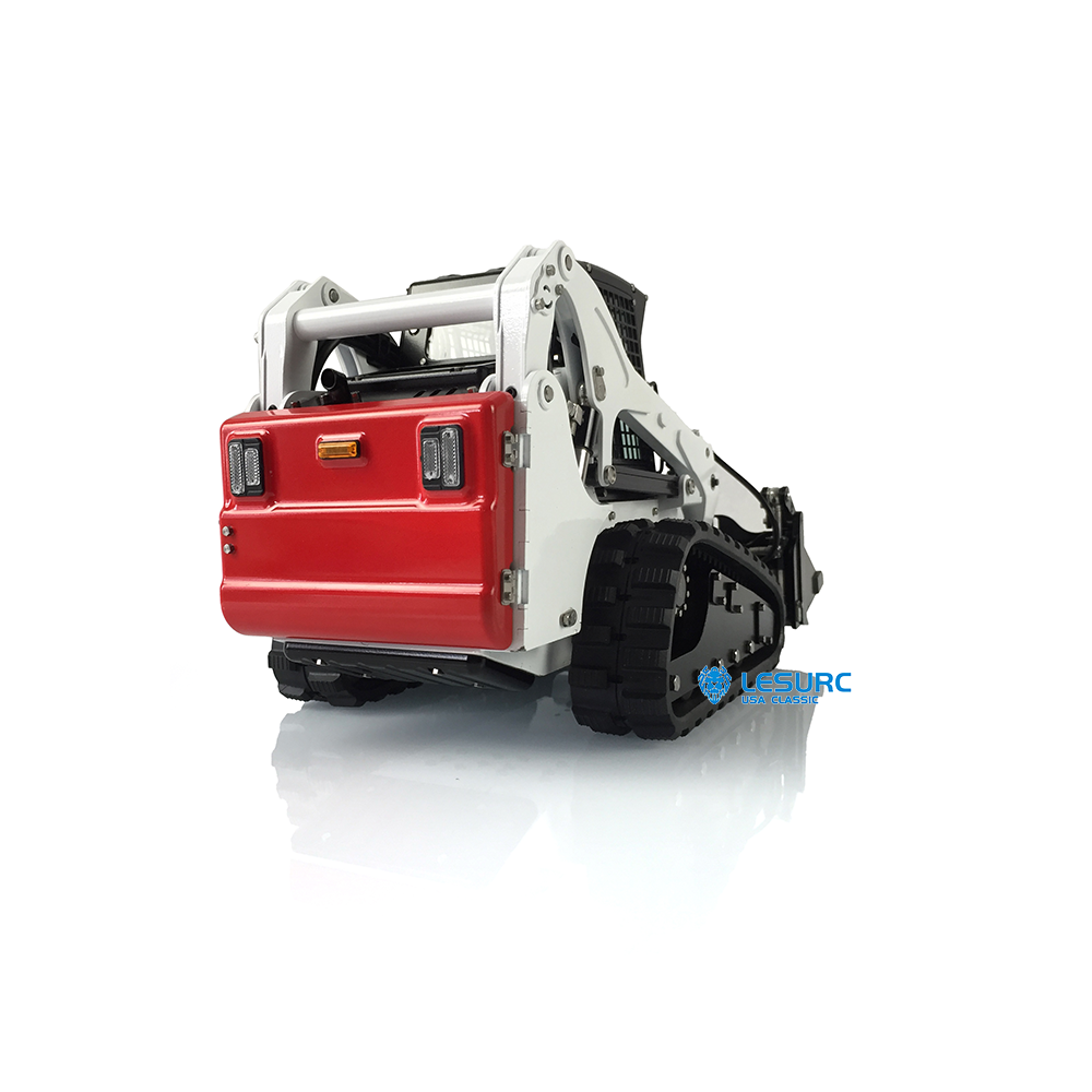 LESU 1/14 Scale Metal Remote Controlled Hydraulic Aoue-LT5 Tracked Skid-Steer Loader DIY Model Lights Spare parts Accessories