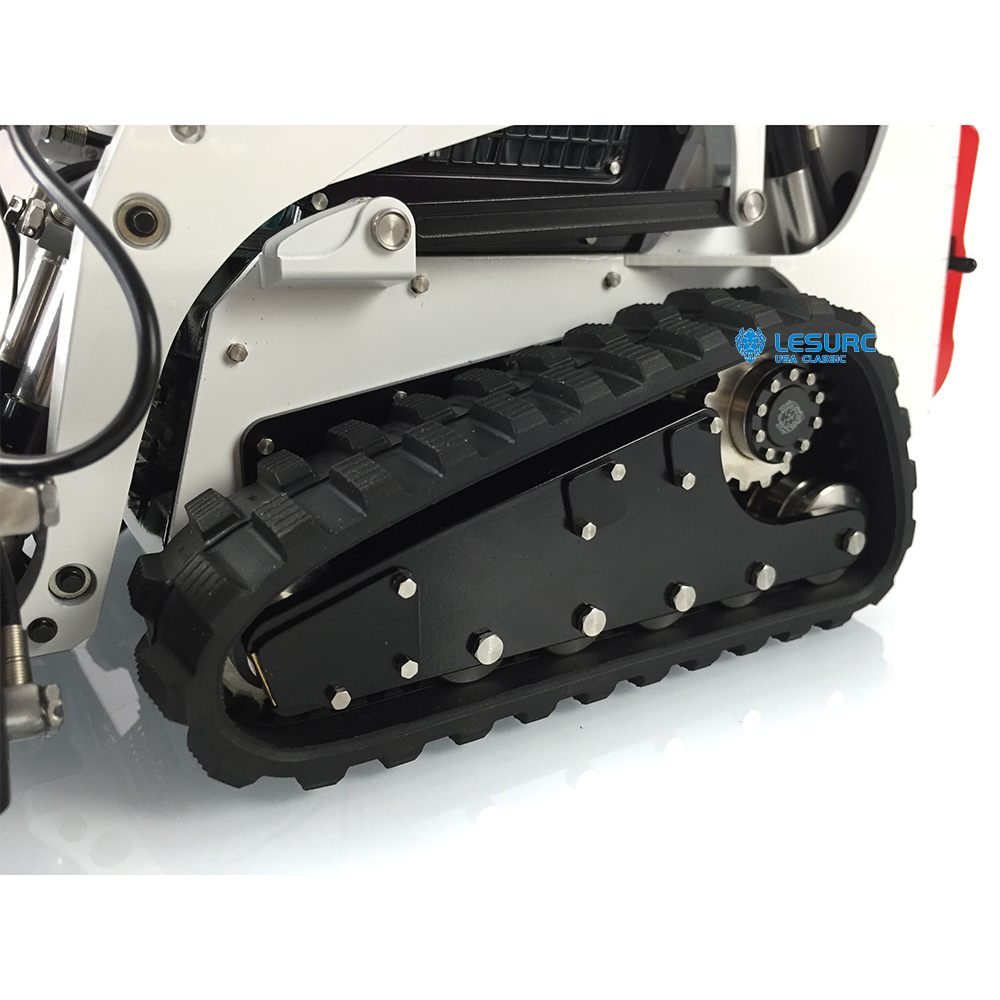 LESU 1/14 Scale Metal Remote Controlled Hydraulic Aoue-LT5 Tracked Skid-Steer Loader DIY Model Lights Spare parts Accessories