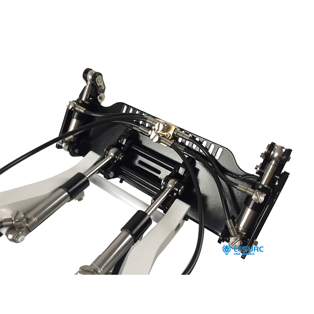 LESU 1/14 Scale Metal Aoue-LT5 Tracked Skid-Steer Remote Controlled Hydraulic Loader Ready To Run Model W/ Sound System Battery