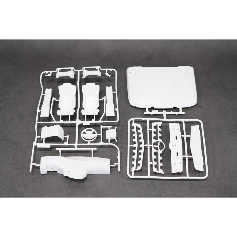 LESU 1/14 Remote Controlled 3363 3348 6*6 Dumper Truck Construction Vehicle Hydraulic System Motor Sound Light System Servo ESC