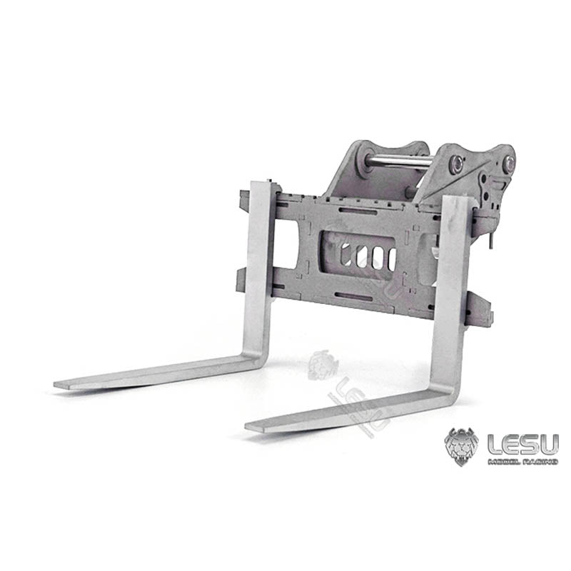 LESU 1/14 374 374F Hydraulic Excavator W/ Light Systeam Servo Motor ESC Optional Accessories Metal Grab Hammer Ripper Bucket
