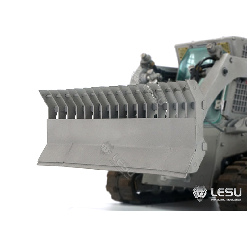 LESU Metal Attachments Spare Parts Buckets Replacements for 1/14 Scale Radio Controlled Hydraulic Skid Steer Loader DIY Model