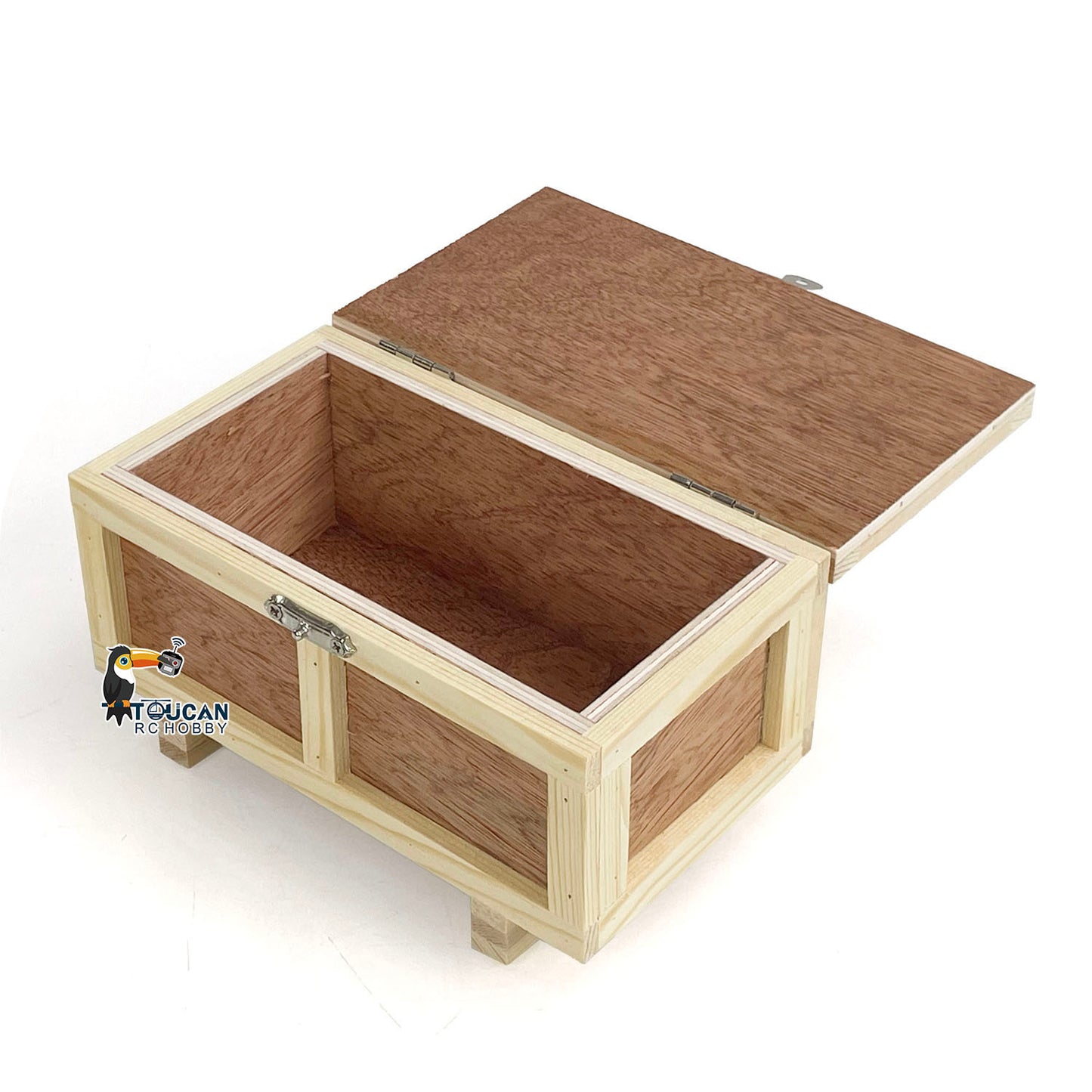 Wooden Box Model Declaration Parts for 1/14 1/12 RC Truck Hydraulic Forklift Construction Vehicles RC Excavator
