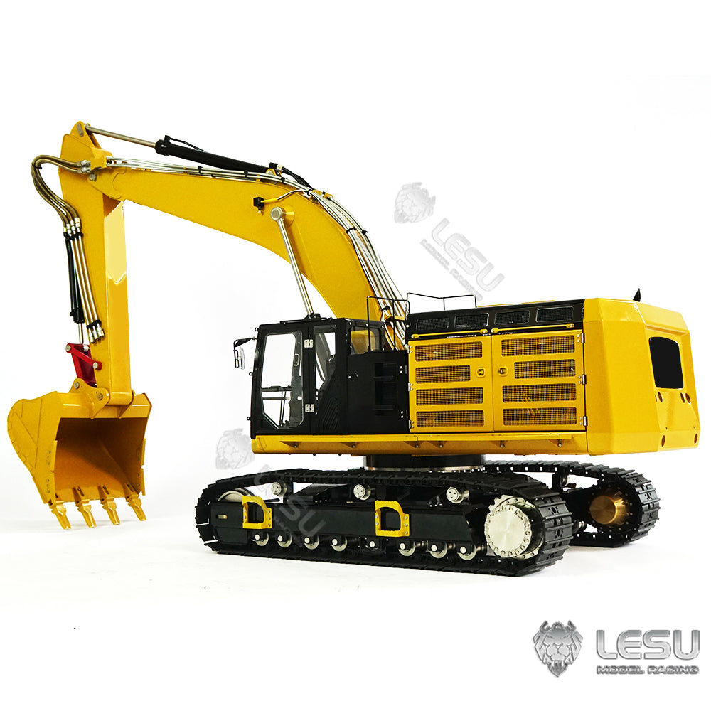 LESU 1/14 Hydraulic RC Excavator 374 374F Assembled Painted Radio Digger Model W/ Light Motor Servo ESC Optional Upgraded Parts